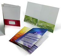 Custom Budget Presentation Folders